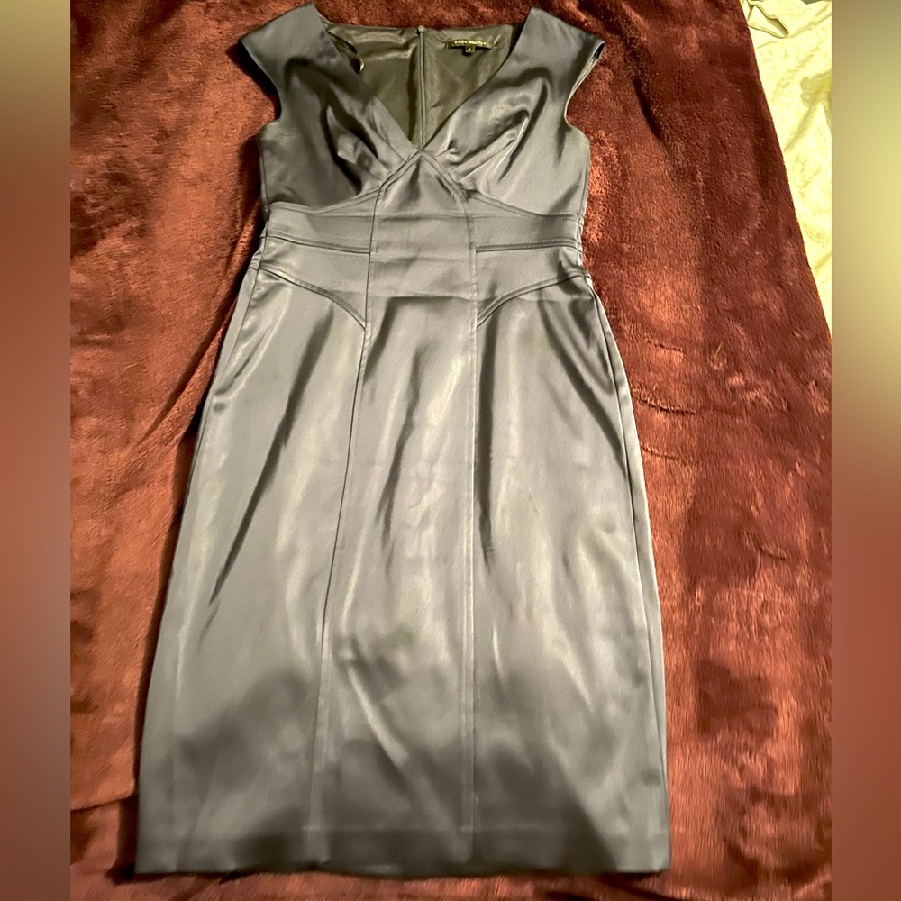 David Meister navy blue dress